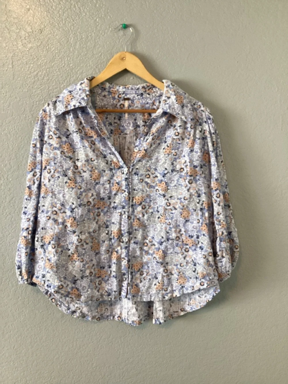 Free People Happy Day Blouse
